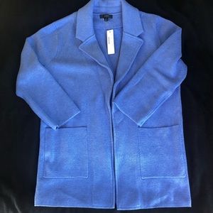 J Crew Sophie Open-front sweater-blazer szS